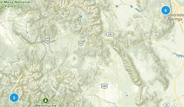 Cascade, Colorado Map