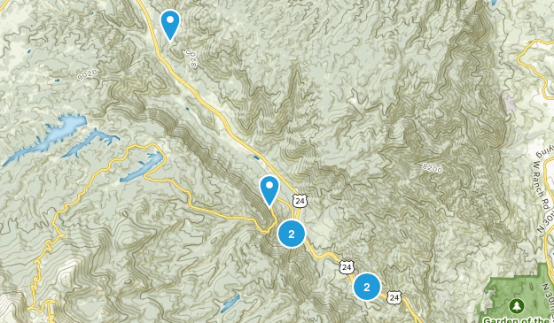 Cascade, Colorado Map
