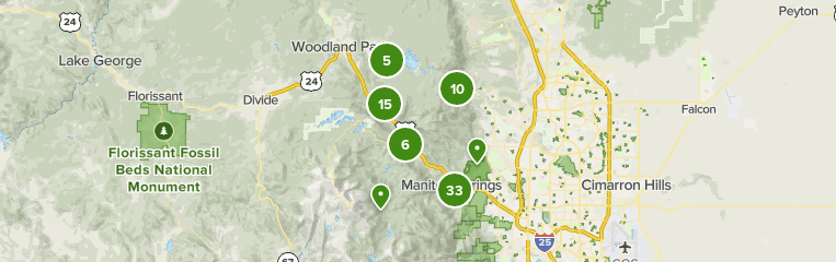 Cascade canyon colorado map