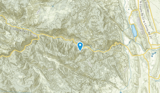 Cedar Cove, Colorado Map