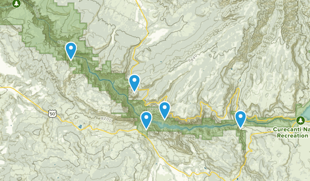 Cimarron, Colorado Map