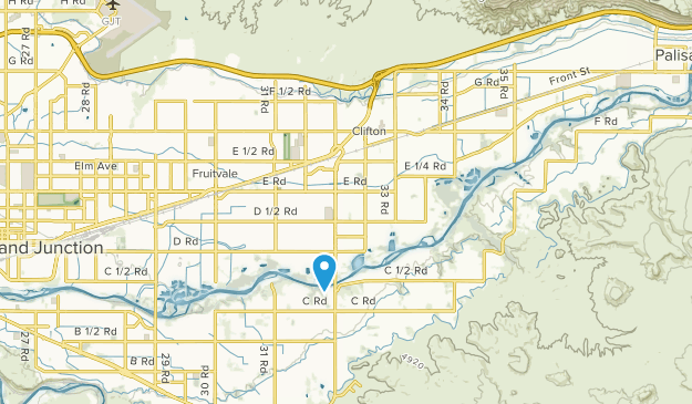 Clifton, Colorado Map