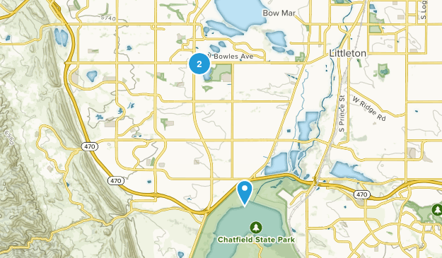Columbine, Colorado Map