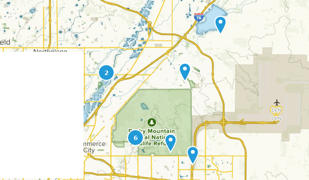 Commerce City, Colorado Map