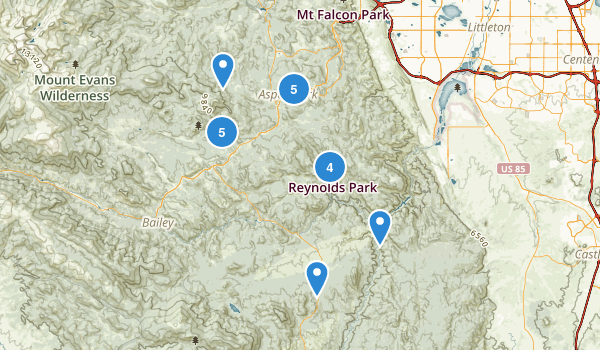 Conifer, Colorado Map