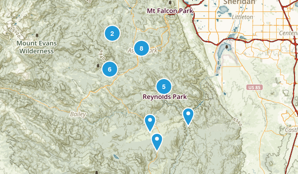 Conifer, Colorado Map