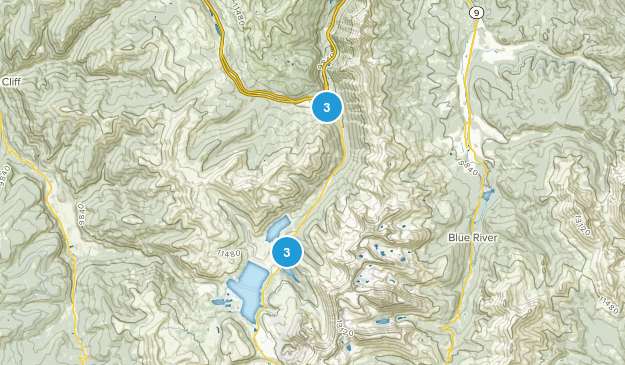 Copper Mountain, Colorado Map