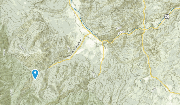 Cotopaxi, Colorado Map