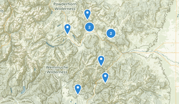 Creede, Colorado Map