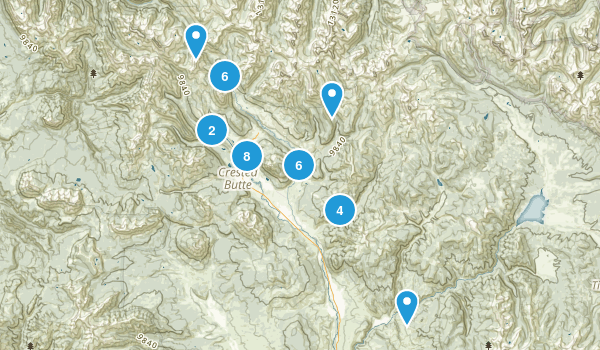 Crested Butte, Colorado Map