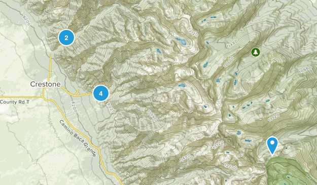 Crestone, Colorado Map