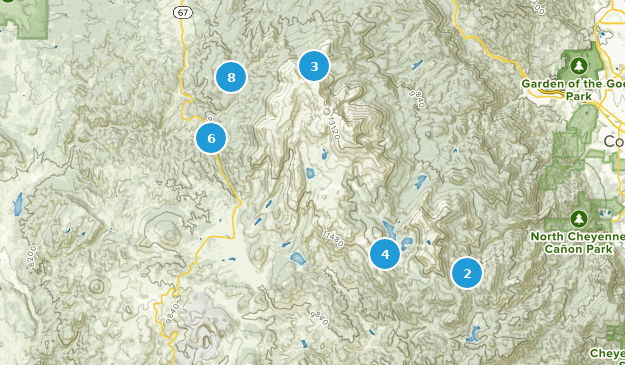 Cripple Creek, Colorado Map