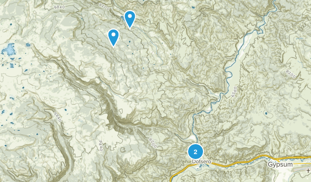 Dotsero, Colorado Map