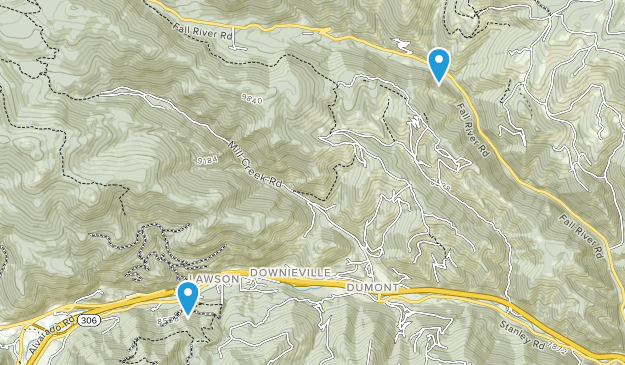 Dumont, Colorado Map