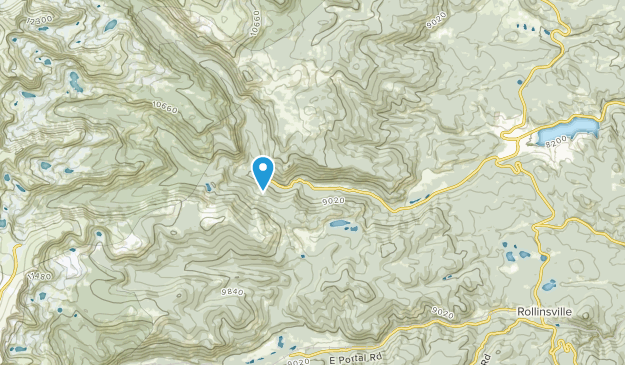 Eldora, Colorado Map