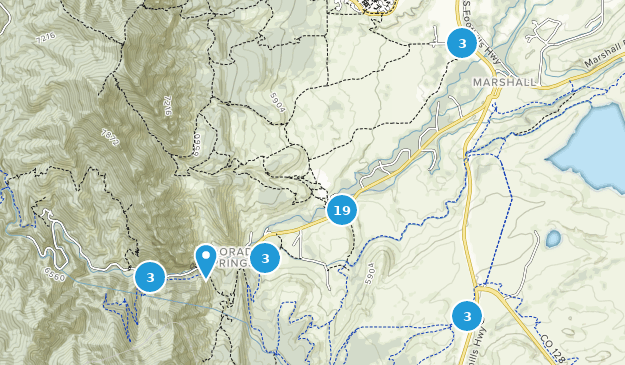 Eldorado Springs, Colorado Map