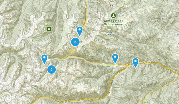 Empire, Colorado Map