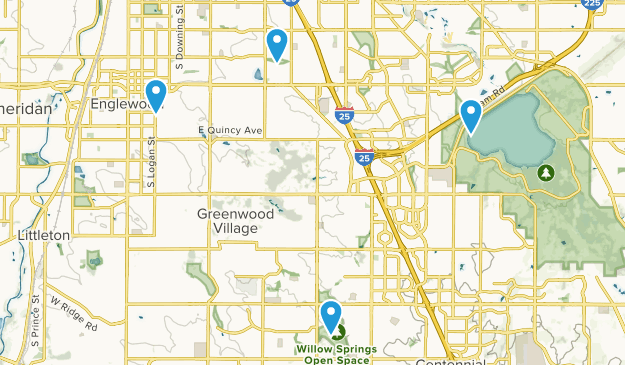 Englewood, Colorado Map