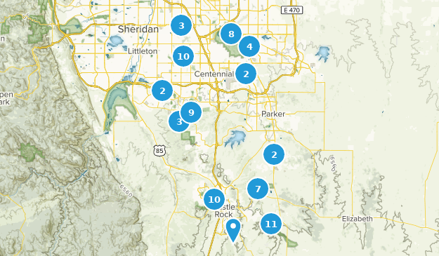 Englewood, Colorado Map