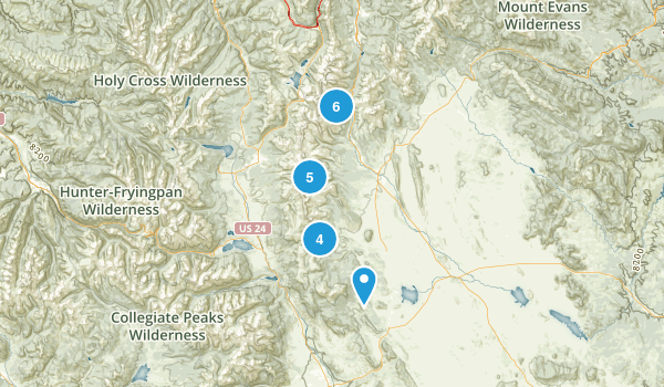 Fairplay, Colorado Map
