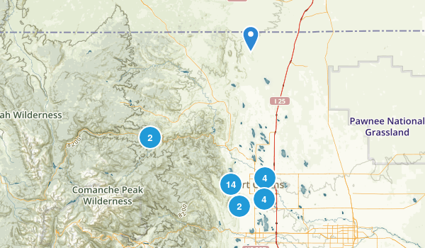 Fort Collins, Colorado Map