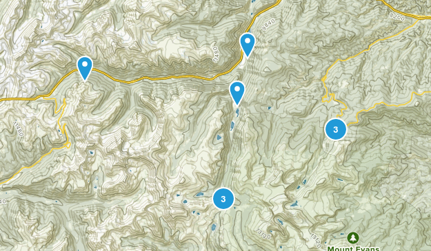 Georgetown, Colorado Map