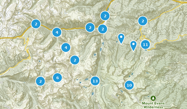 Georgetown, Colorado Map