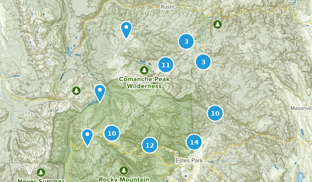 Glen Haven, Colorado Map