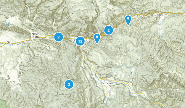 Glenwood Springs, Colorado Map