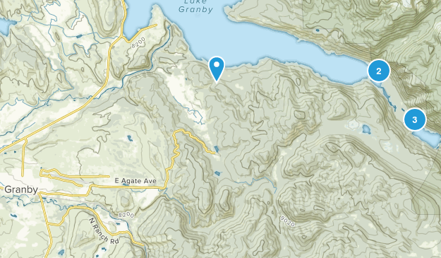 Granby, Colorado Map