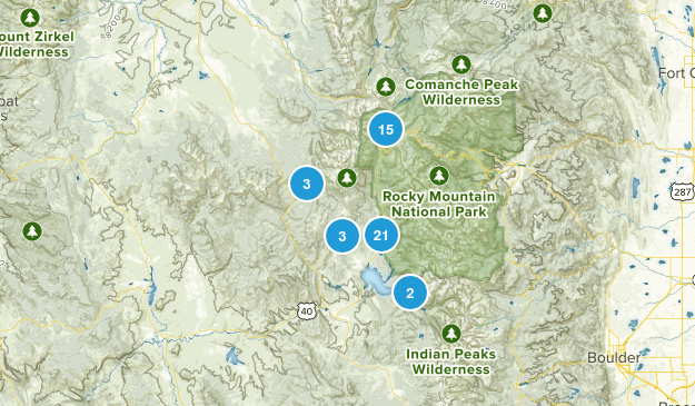 Grand Lake, Colorado Map