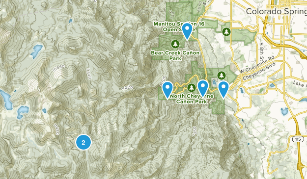 Green Settlement, Colorado Map
