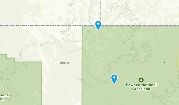 Grover, Colorado Map