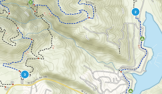 Horsetooth Heights, Colorado Map