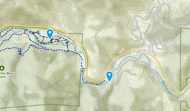 Idledale, Colorado Map