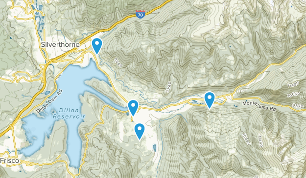 Keystone, Colorado Map