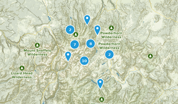 Lake City, Colorado Map