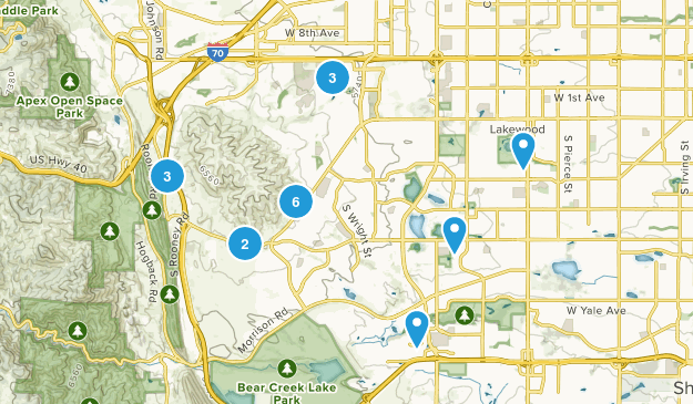 Lakewood, Colorado Map