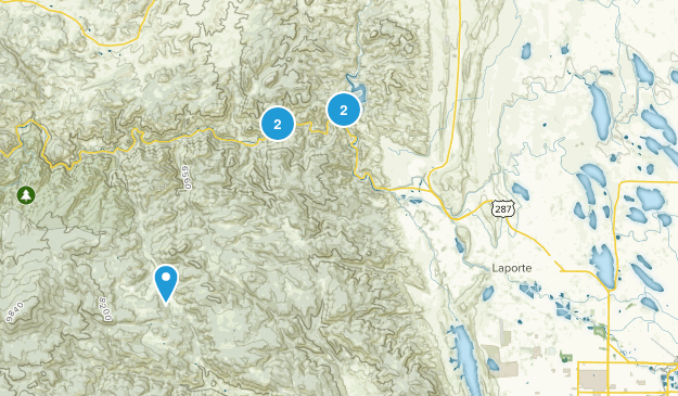 Laporte, Colorado Map