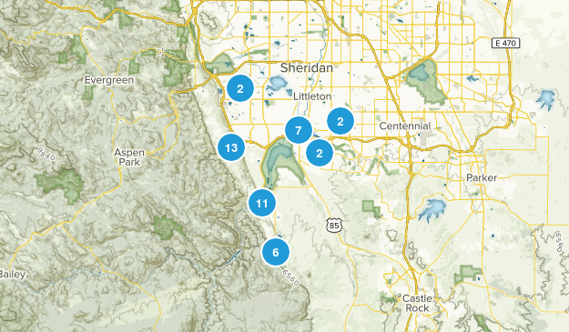 Littleton, Colorado Map