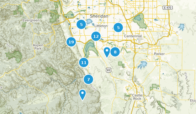 Littleton, Colorado Map