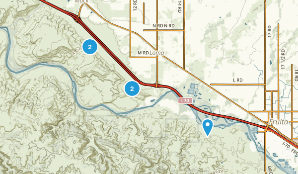 Loma, Colorado Map