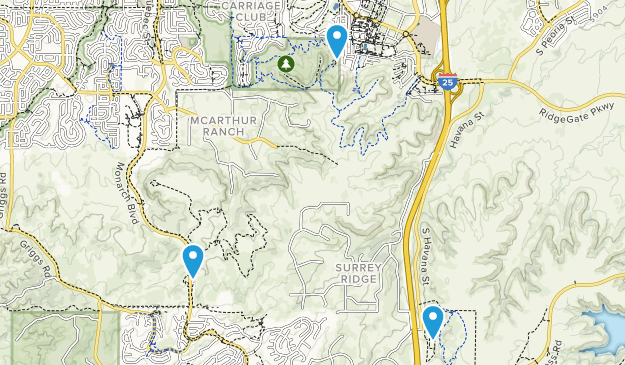 Lone Tree, Colorado Map