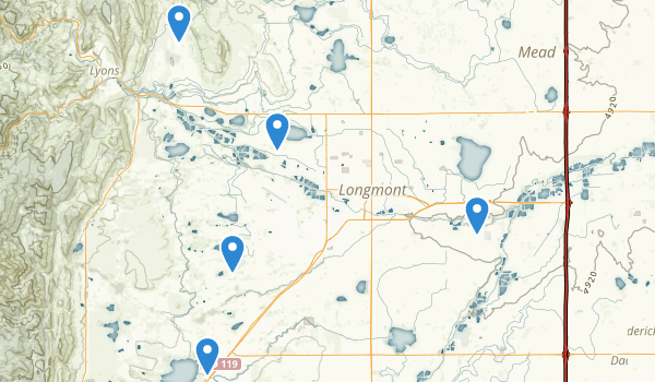 Longmont Co Trail Map Longmont Dry Creek Trail, Colorado