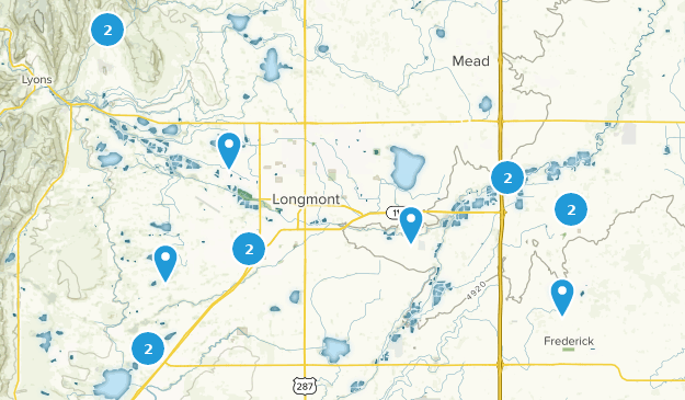 Longmont, Colorado Map