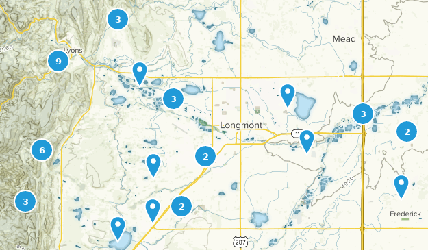 Longmont, Colorado Map