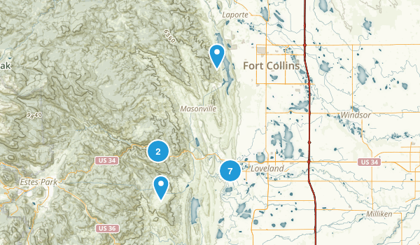 Loveland, Colorado Map