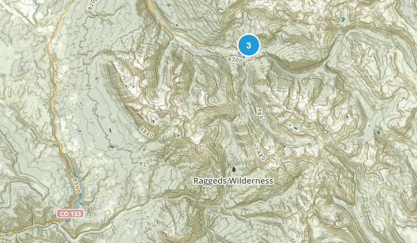 Marble, Colorado Map