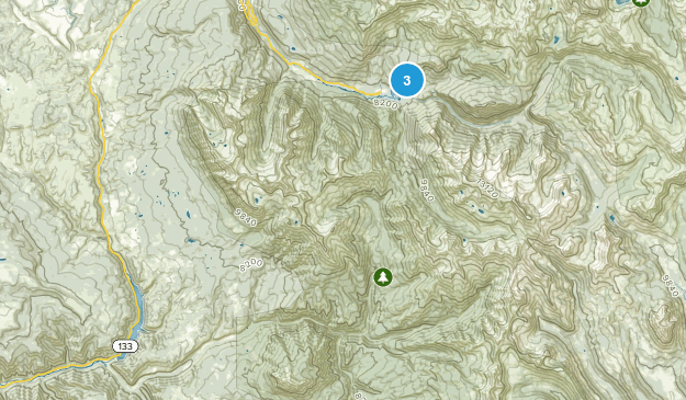 Marble, Colorado Map