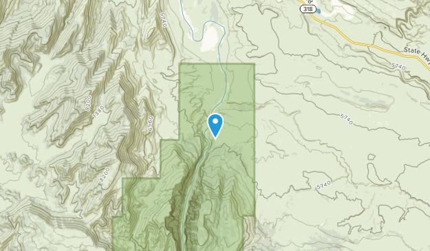 Maybell, Colorado Map